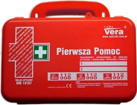 Vera Przemysłowa apteczka pierwszej pomocy TOP 4 13167 w pudełku z tworzywa ABS Vera