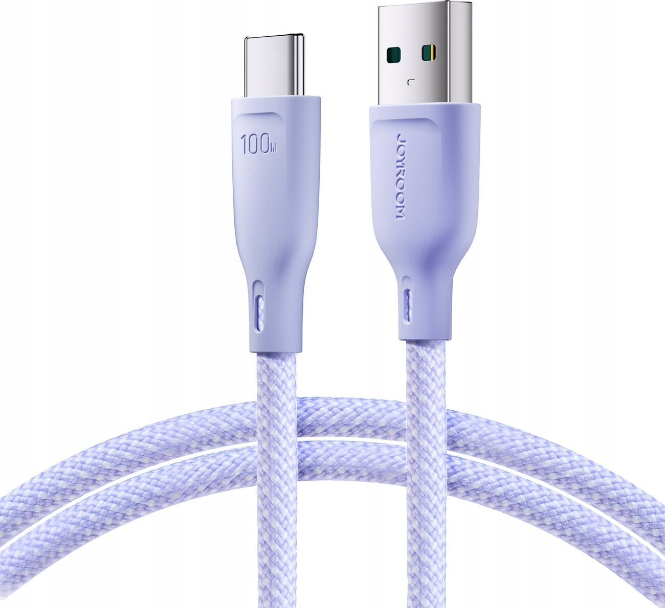 Kabel USB Joyroom USB-A - USB-C 1 m Fioletowy (JYR793)