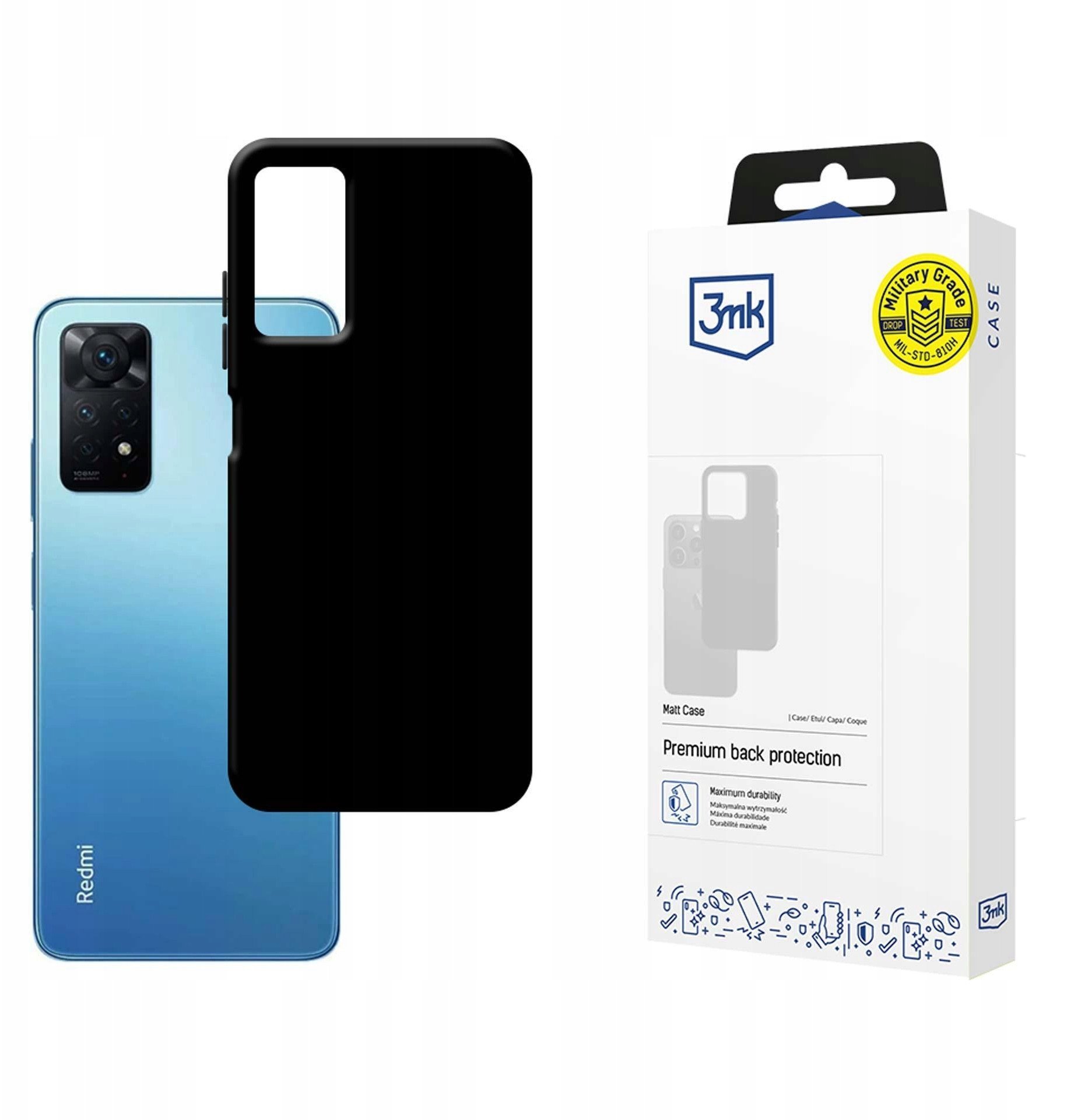 Redmi Note 11 Pro/12 Pro 4G - 3mk Matt Case