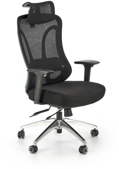 Fotel biurowy GILBERTO czarny HALMAR