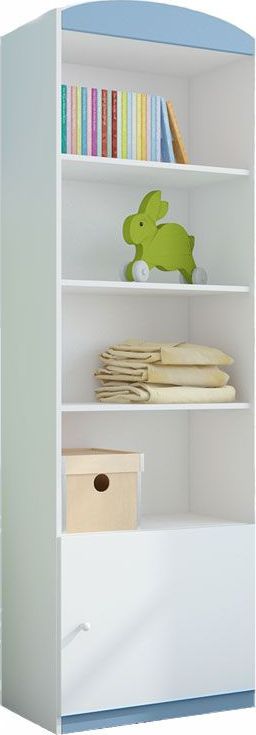 Elior Regał dla chłopca Happy 7X - niebieski