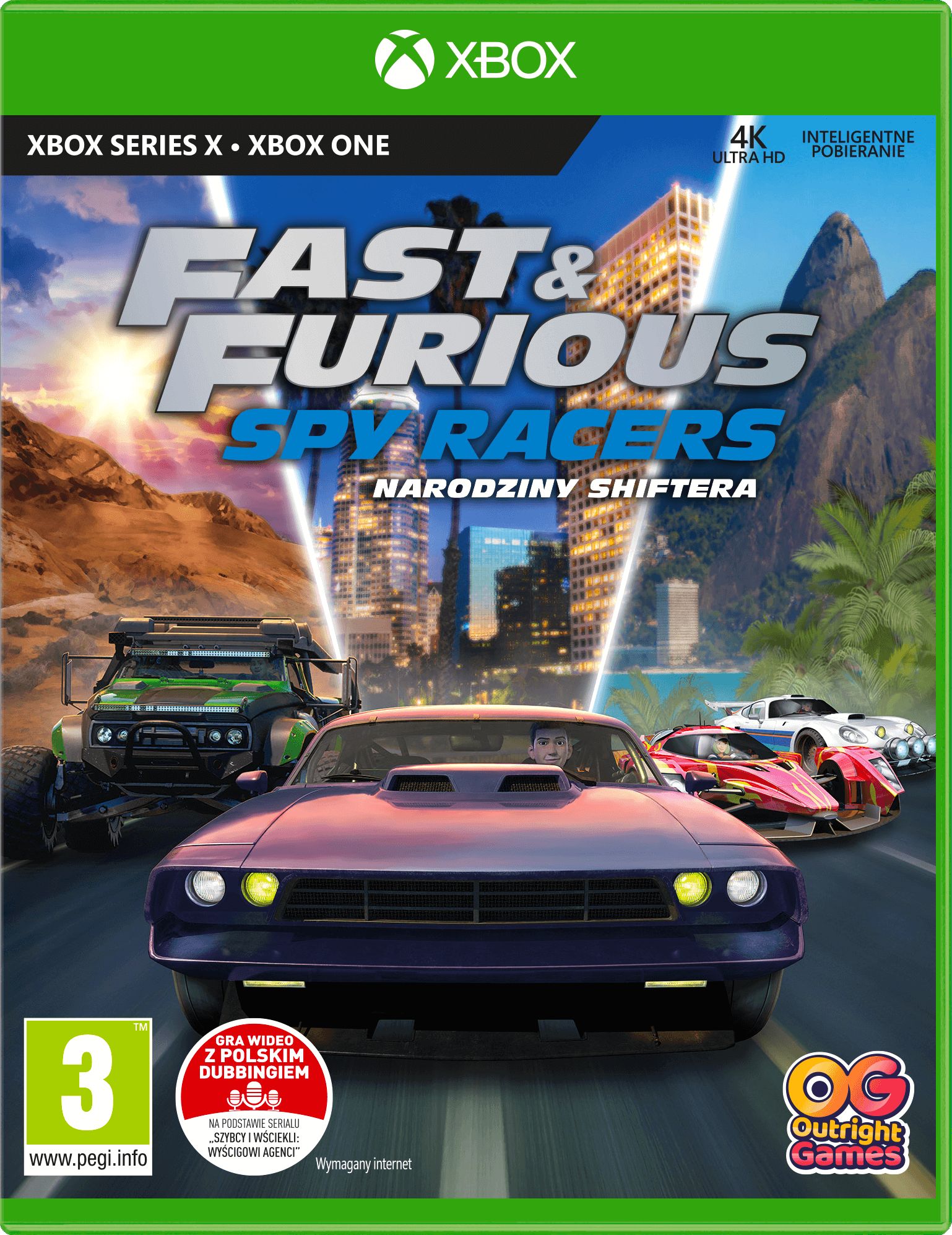 Fast & Furious Spy Racers: Rise of Sh1ft3r Xbox One