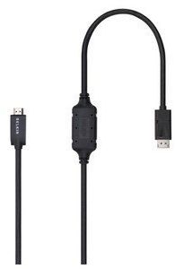 Kabel Belkin DisplayPort - HDMI 1.8m czarny (F2CD001B06-E)