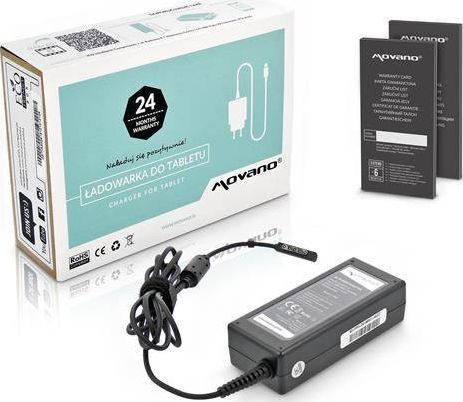 Zasilacz do laptopa Movano 43 W, Surface Plug, 3.6 A, 12 V (ZZ/MI1236)