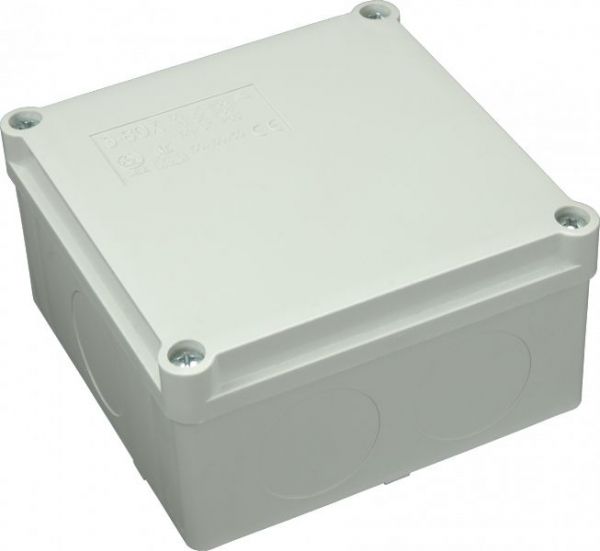 Pawbol Puszka natynkowa hermetyczna bez dławików IP56 szara 240 x 190 x 90mm (S-BOX 516)