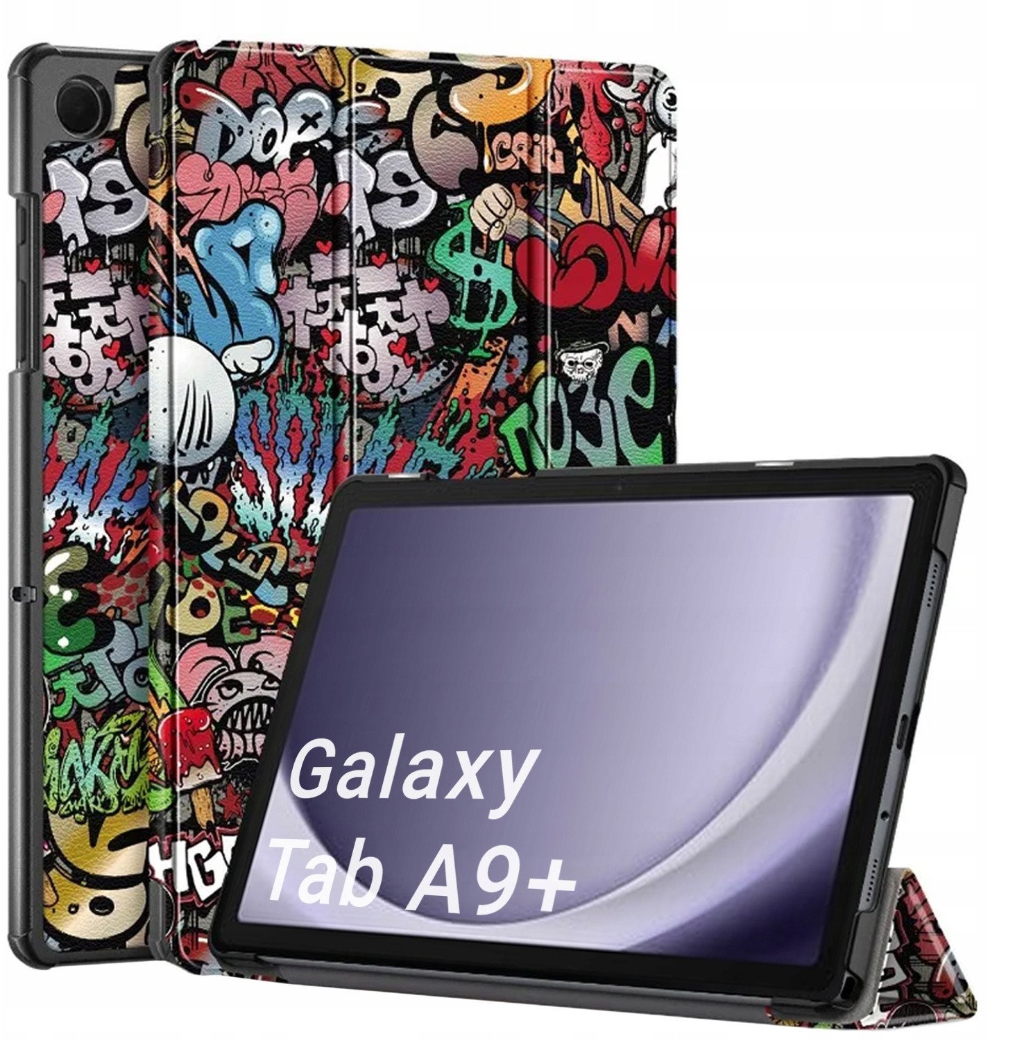 Etui Graficzne do Samsung Galaxy Tab A9 Plus 11 (Graffiti)