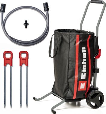 Einhell Einhell transport and hose trolley, for cordless hose reel GE-HR 18/30 (grey, tool-free insertion of the hose reel)