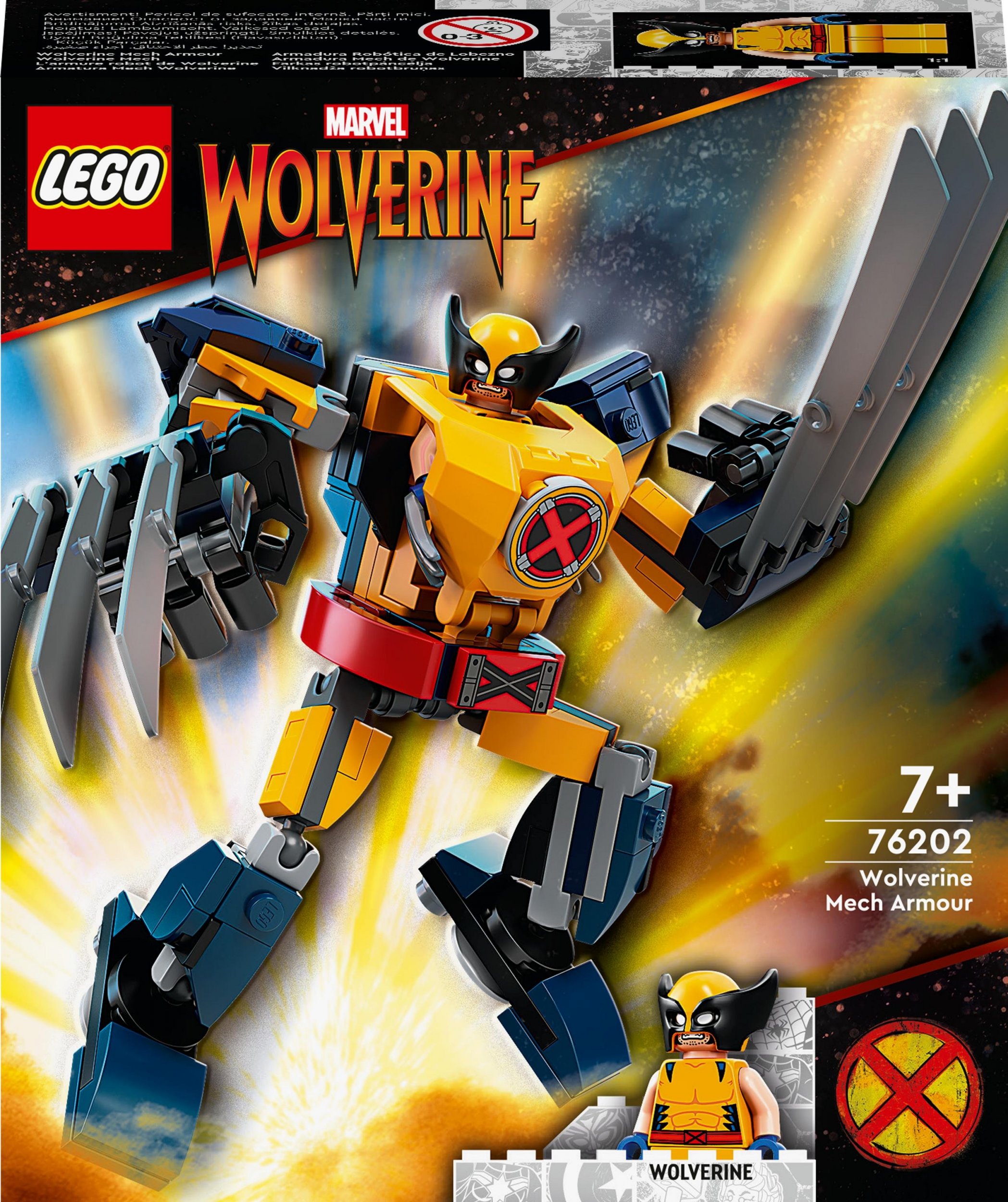 LEGO Marvel Mechaniczna zbroja Wolverine’a (76202)