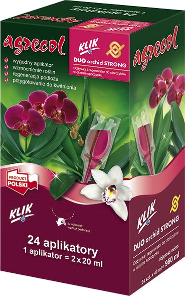 Agrecol Odżywka do storczyków w okresie spoczynku AGRECOL Duo Orchid Strong 24x40ml