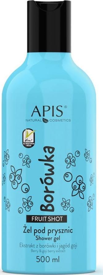 Apis APIS_Fruit Shot Shower Gel żel pod prysznic Borówka 500ml