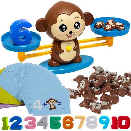 Gra edukacyjna małpka- waga szalkowa 26630