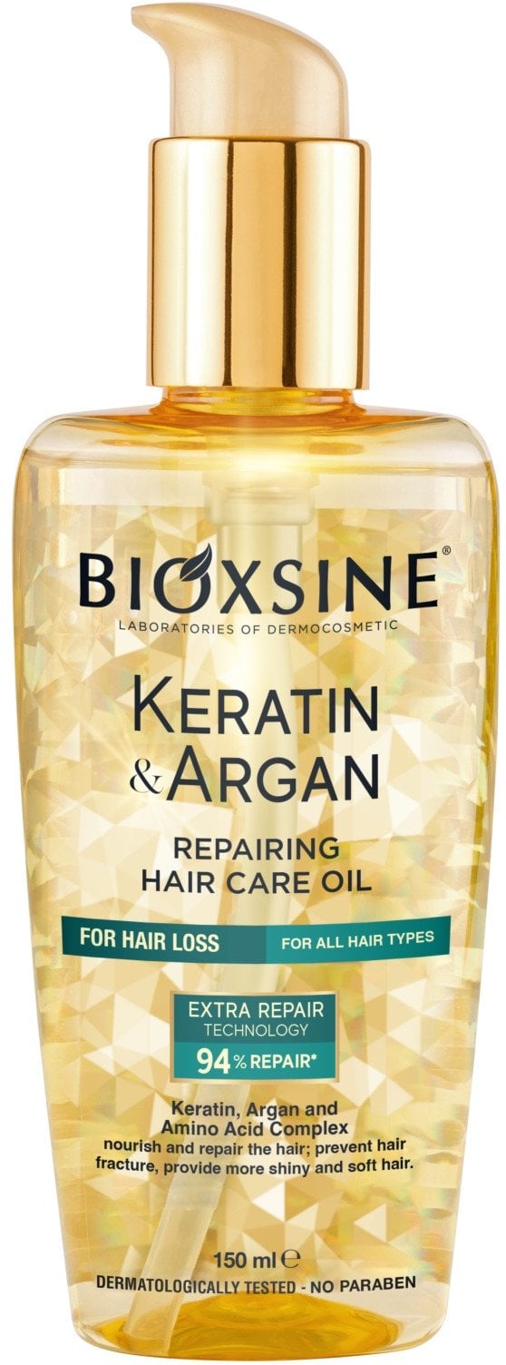 Berioska Olejek do włosów Keratin & Argan 150ml