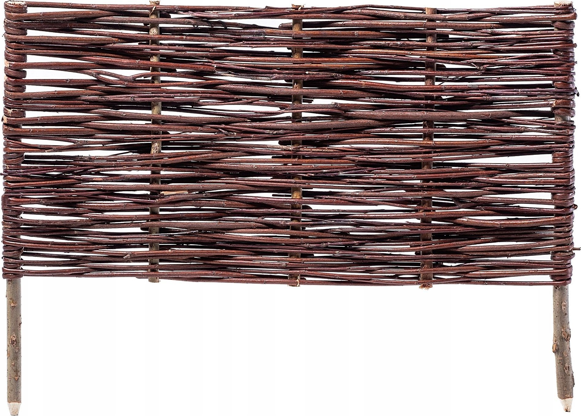 Kadax Palisada Ogrodowa 60x40cm Obrzeże Płotek Wiklinowy