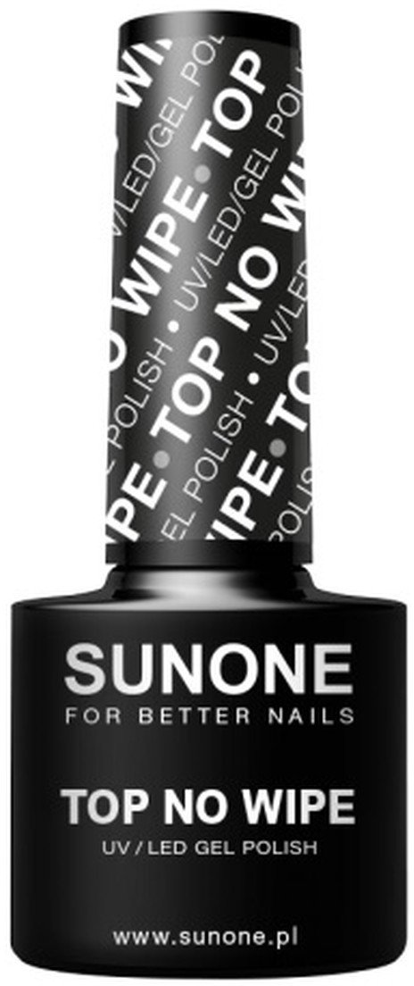 Sunone Uv/led gel polish top no wipe top hybrydowy do paznokci 5ml