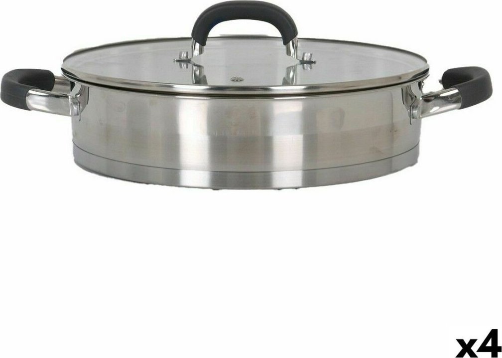 Quttin Garnek ze Szklaną Pokrywką Quttin 3,1 L (4 Sztuk)