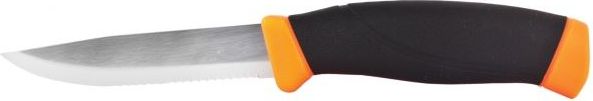 Morakniv Nóż Companion F Serrated pomarańczowy ząbkowany stal nierdzewna (S) 11829