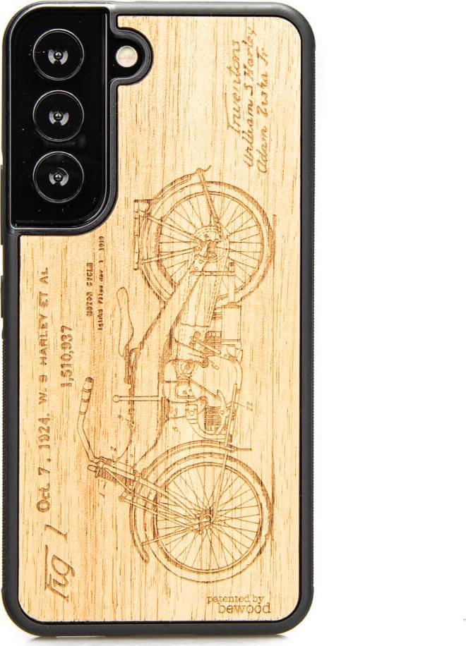 BeWood Drewniane Etui Samsung Galaxy S22 HARLEY PATENT ANIEGRE