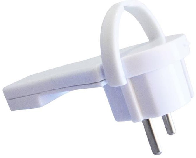 WTYCZKA KĄTOWA ROZBIERALNA BARDZO PŁASKA BIAŁA 16A