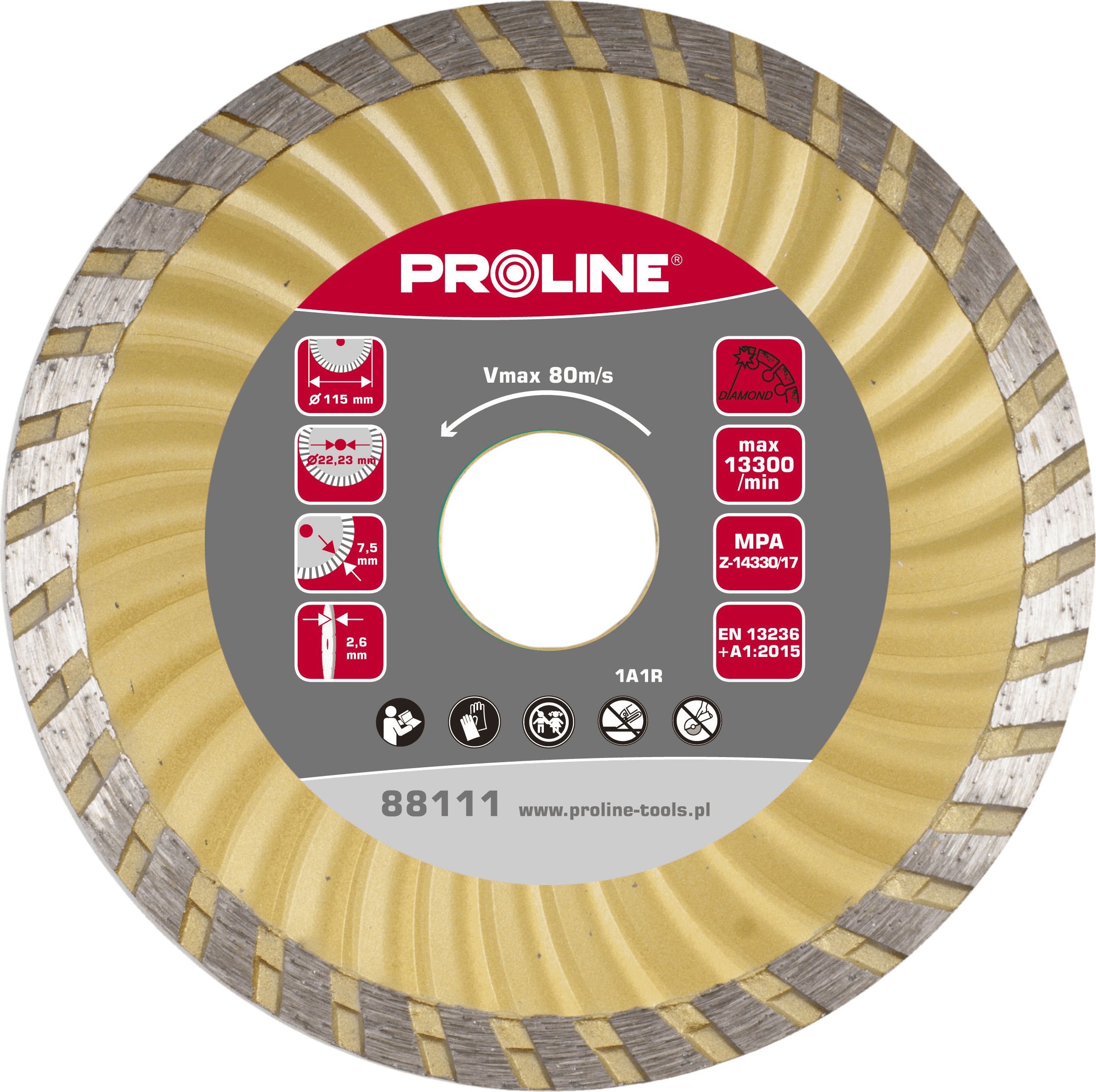 Pro-Line tarcza diamentowa super turbo 180x2.7x7.5x22.2 (88113)