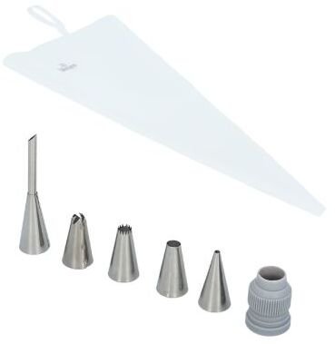 Birkmann Rękaw cukierniczy z tylkami + adapter Baker's Best