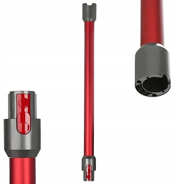 Bisanti Rura do odkurzacza wysuwana Dyson V7 V8 V10 V11 72 cm Czerwony