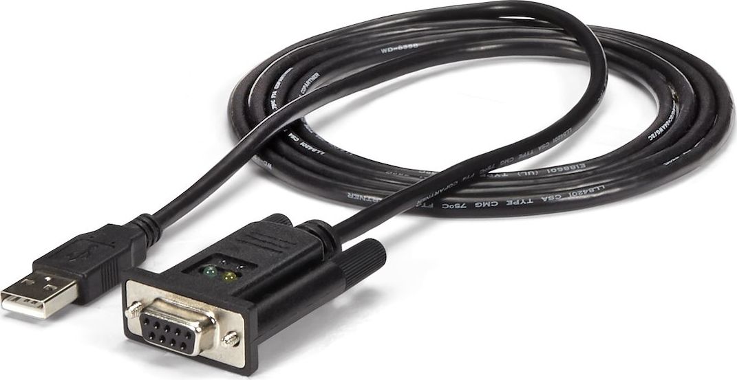Kabel USB StarTech USB-A - RS-232 1.7 m Czarny (ICUSB232FTN)