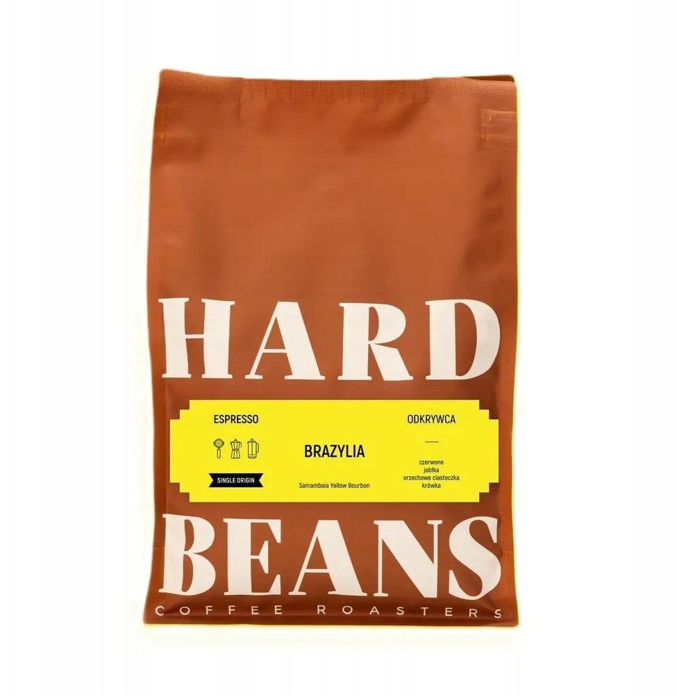 Kawa ziarnista Hard Beans Coffee Kawa ziarnista Brazylia Samambaia 1kg