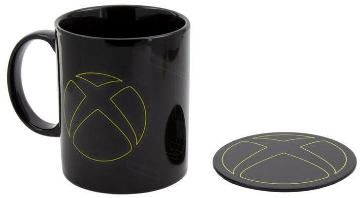 PALADONE Zestaw prezentowy Xbox: kubek plus metalowa podkładka