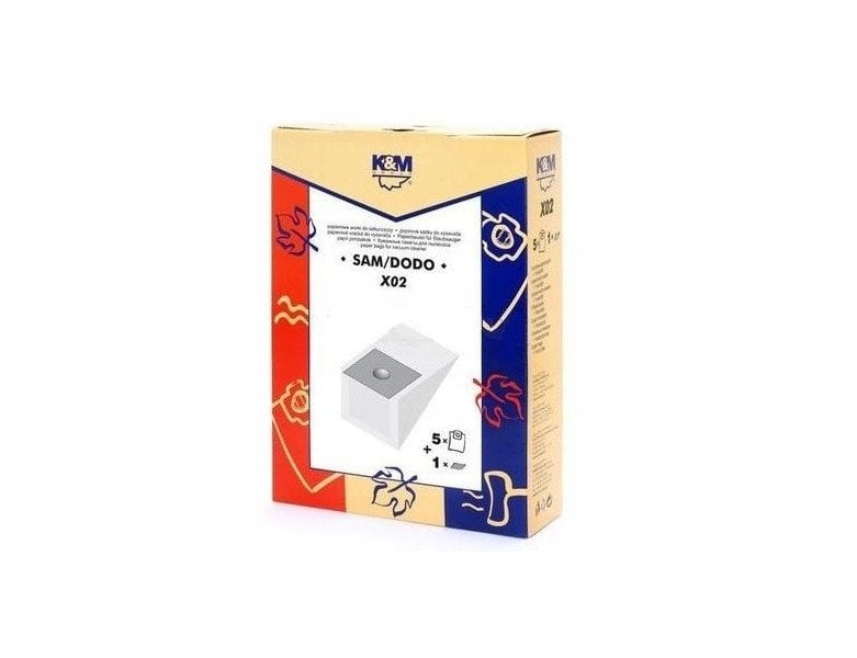 VAC CLEA BAGS X02 UNIVERSAL (5+1)