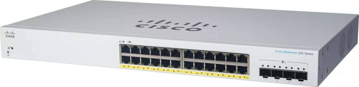 Switch Cisco CBS220-24P-4X-EU