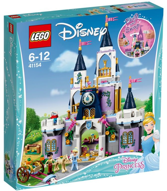 LEGO Disney Wymarzony zamek Kopciuszka (41154)