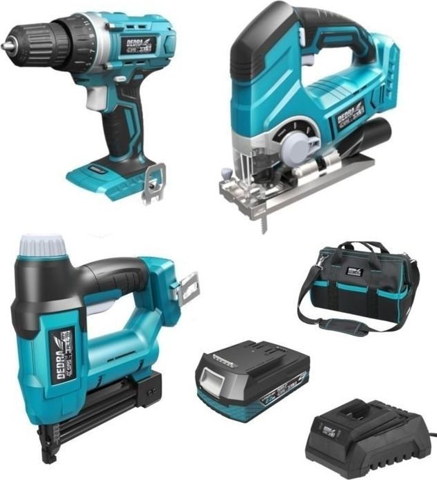 Zestaw elektronarzędzi Dedra 6-elementowy (DED7015)