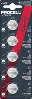 Duracell Duracell Batterie Procell - CR2025 Intense Lithium 5er Blis