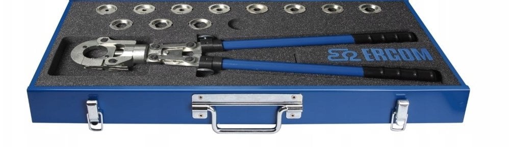 Praska 10-300mm2 zestaw z wymiennymi matrycami EK22-DIN E06PZ-04050100200