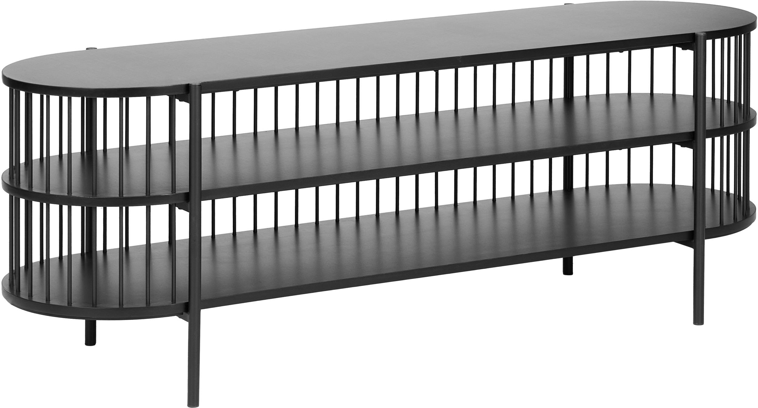 Szafka RTV BIRSON Czarny