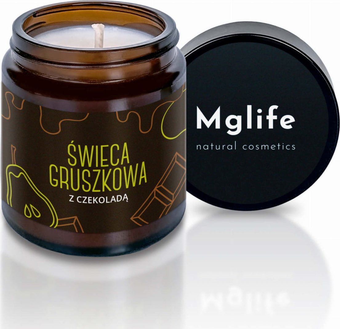 Mglife Mglife Świeca gruszkowa z czekoladą 120 ml