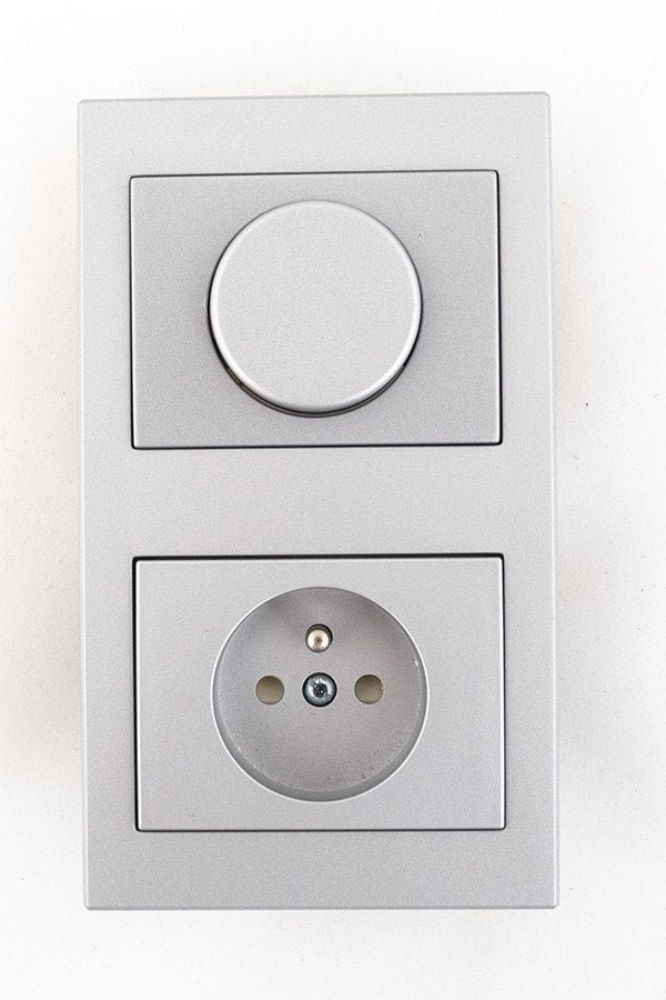 FRAME VILMA XP500 2-GANG V MET