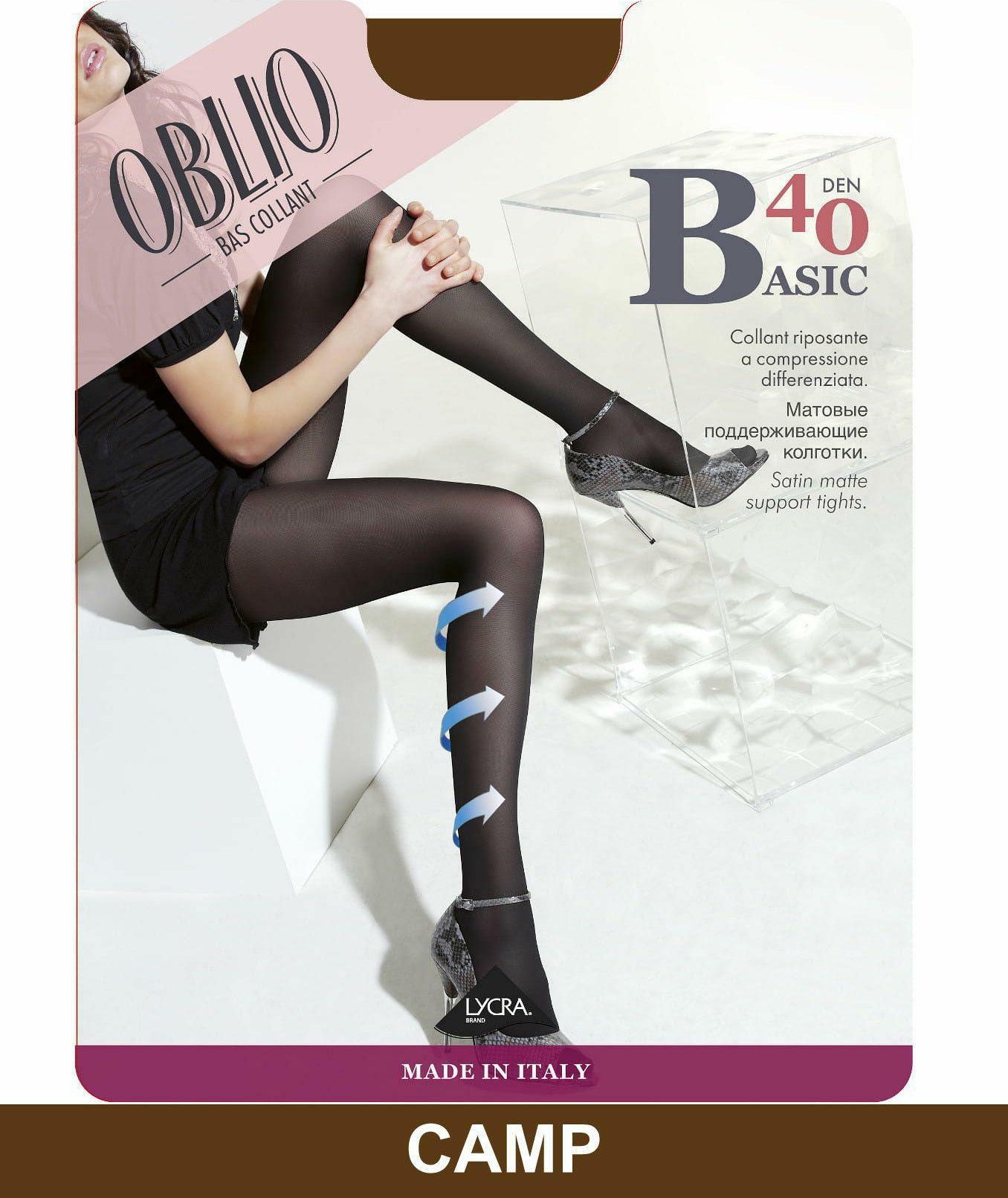 Oblio OBLIO BA4A BASIC 40DEN 5-XXL/CAMP