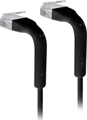 Ubiquiti UBNT UniFi Ethernet Patch Kabel [8m, Cat6, UTP, licna, černý]