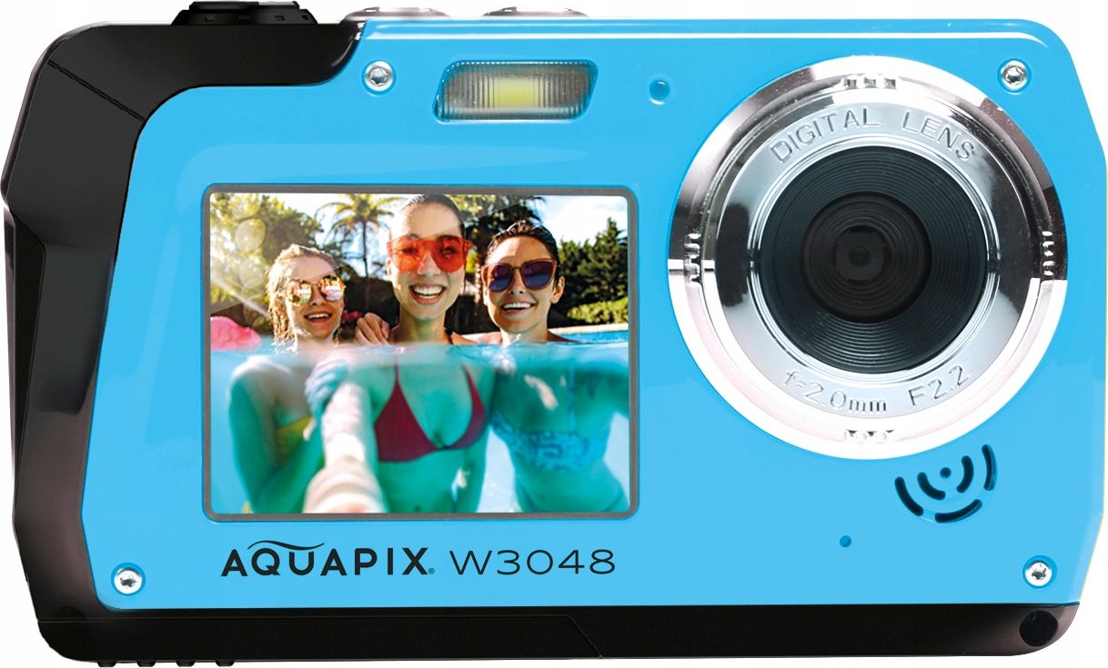 Aparat cyfrowy EasyPix Aquapix W3048 niebieski