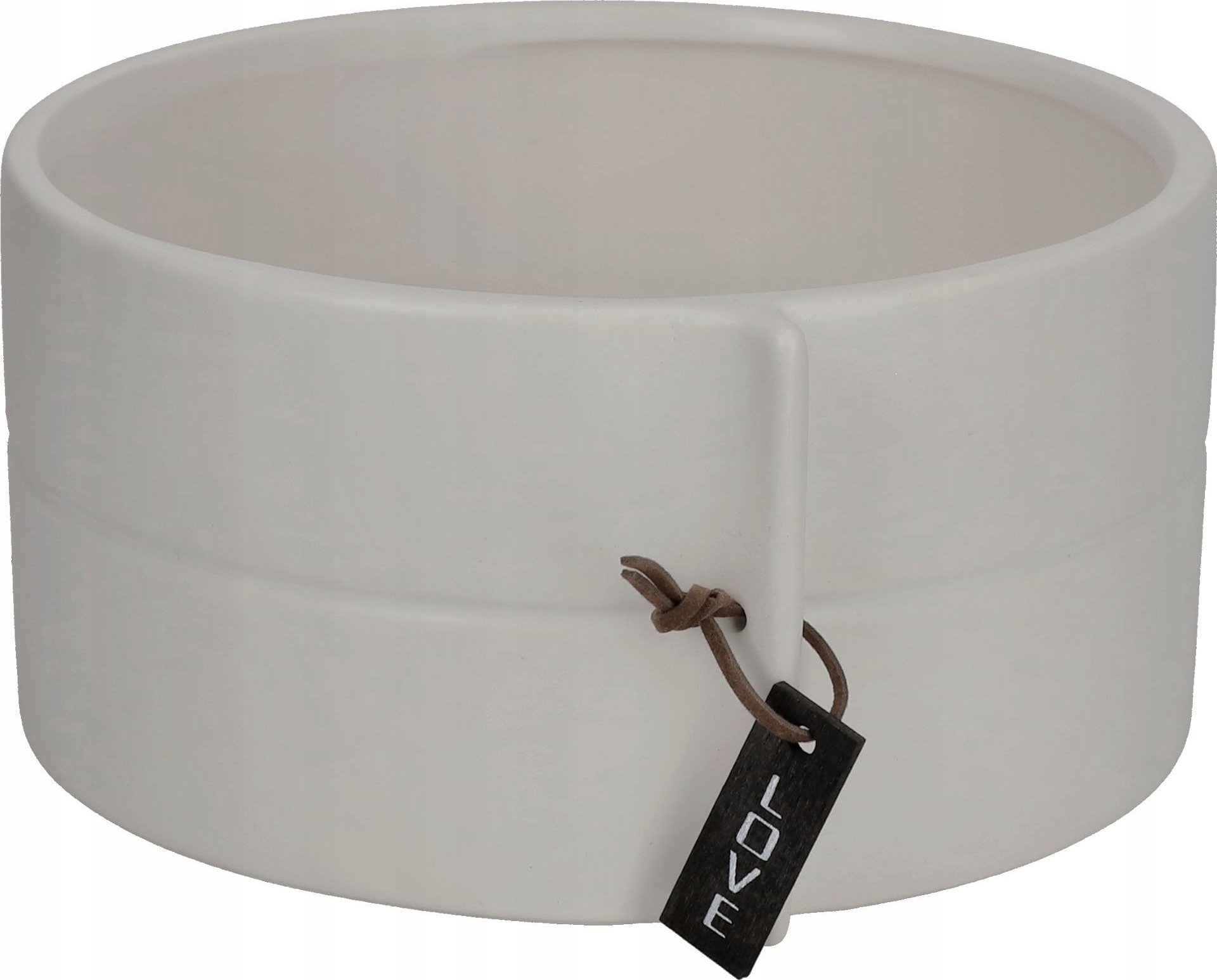 Kadax KADAX Doniczka Ceramiczna Osłonka 18x9cm Szara