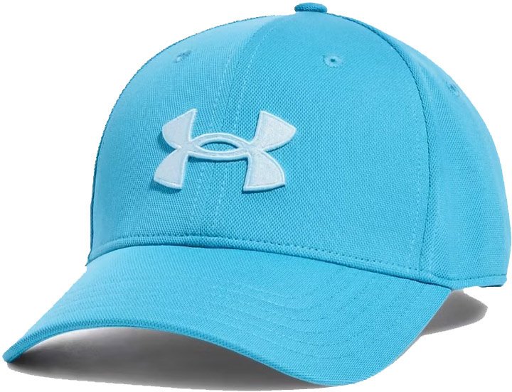 Czapka Under Armour męska BLITZING ADJ CAP z daszkiem Niebieska