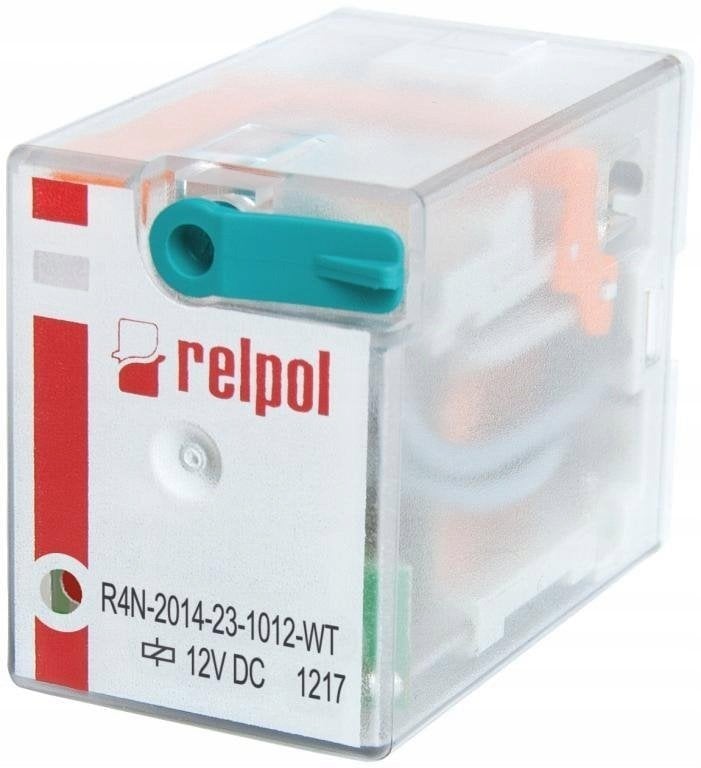 Przekaźnik przemysłowy 4P 12V DC AgNi R4N-2014-23-1012-WT A00009