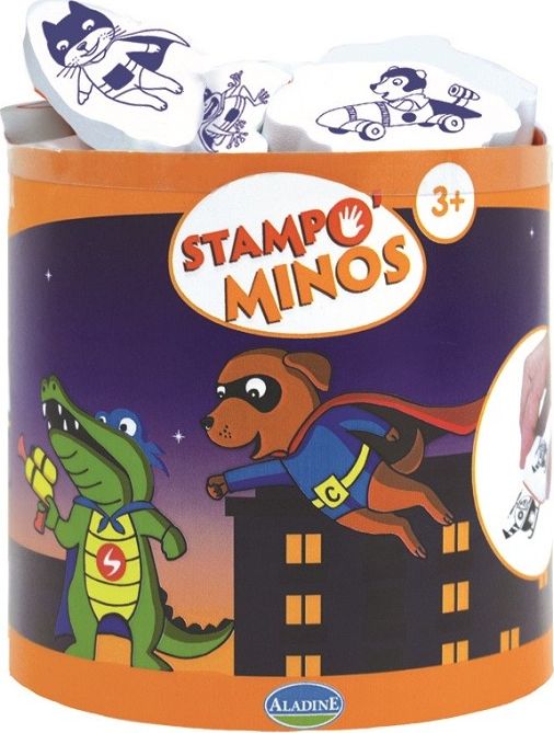 Aladine Stempelki Zwierzęta Superbohaterowie