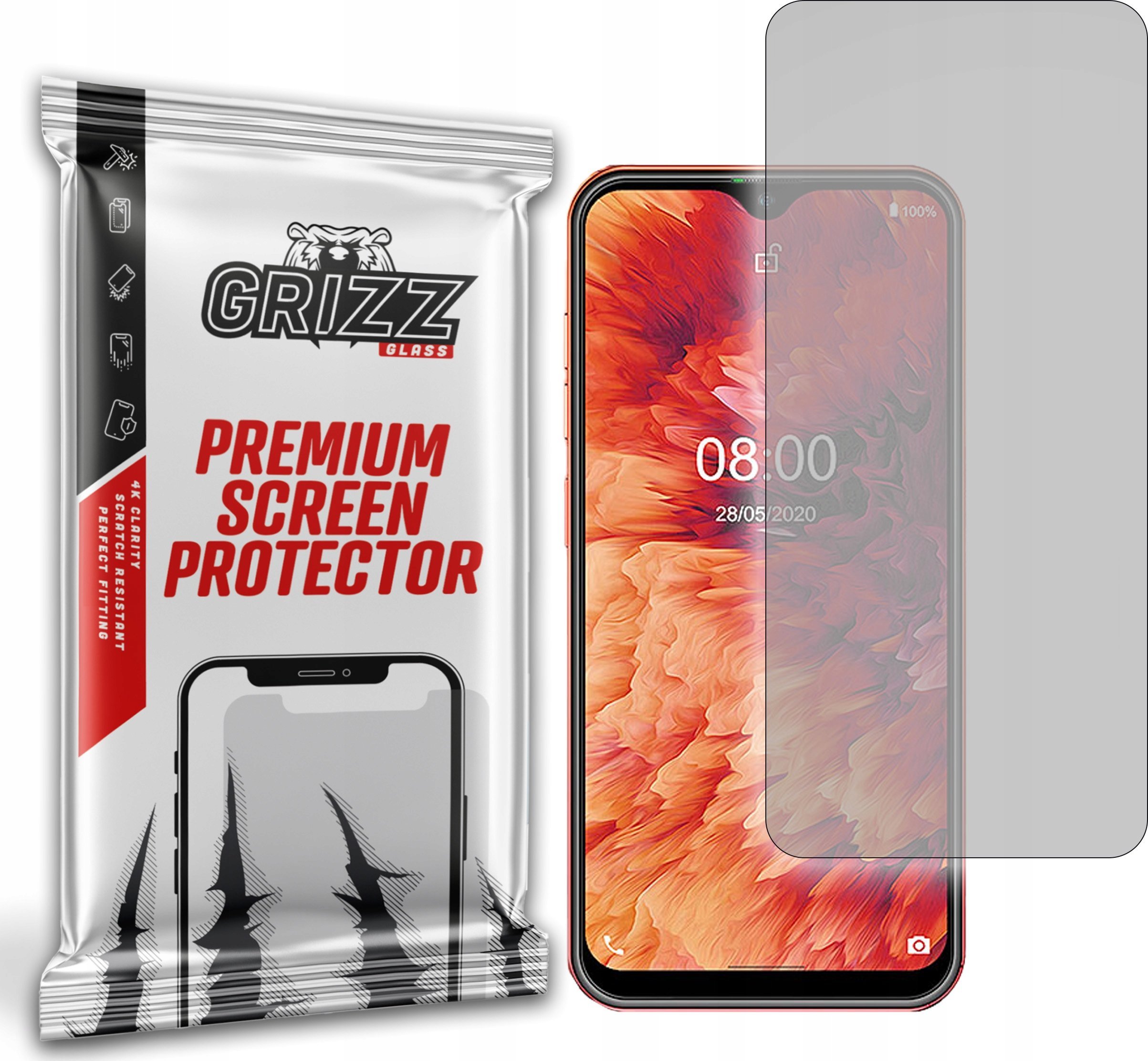 GrizzGlass Folia matowa GrizzGlass PaperScreen do Ulefone Note 8p