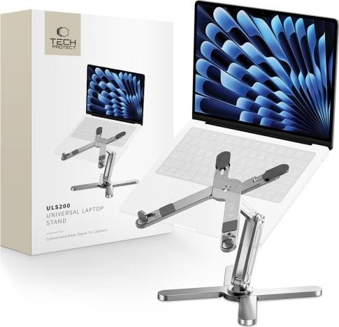 Tech-Protect TECH-PROTECT ULS200 UNIVERSAL LAPTOP STAND SILVER