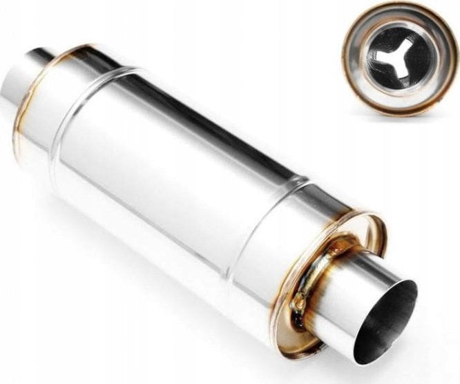 RM Motors Sportowy Tłumik Przelotowy 54mm 500mm RM