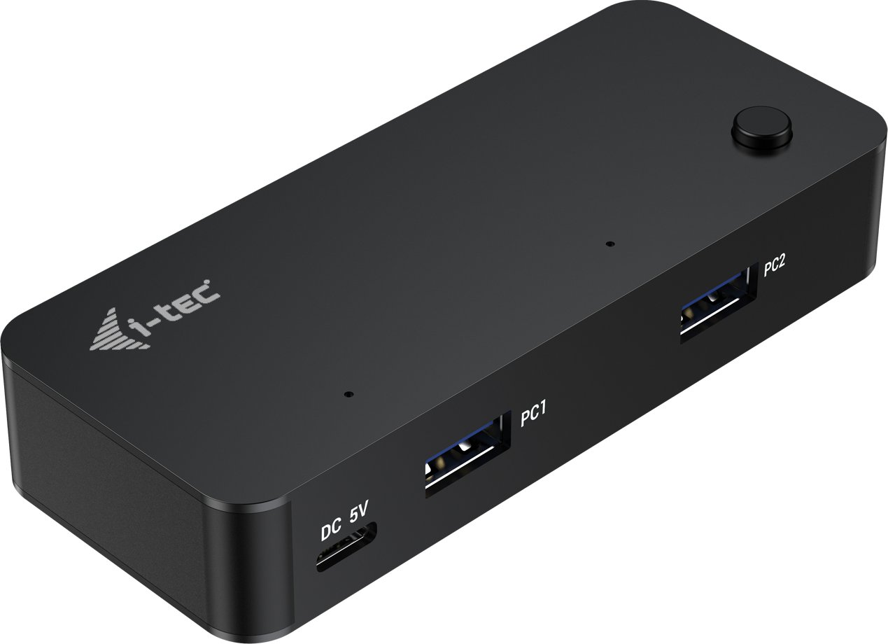 I-TEC Universal KVM HUB 2x USB-C 3.2 Gen.1 + 2x USB-A 3.2 Gen.1 1x USB-C power-in