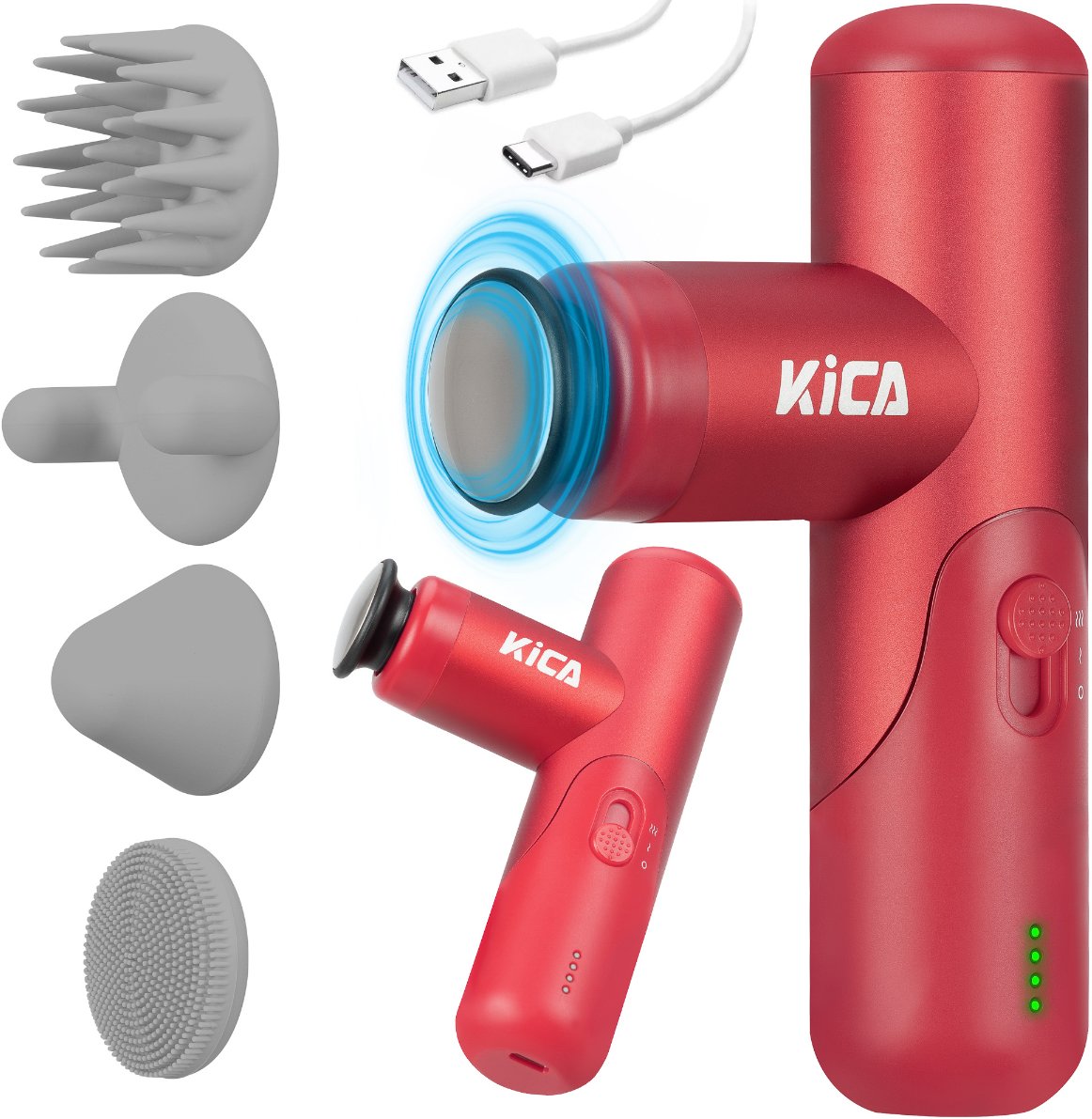 FeiyuTech KiCA mini 3 Masażer wibracyjny czerwony