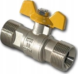 IDMAR Zawór kulowy do gazu DN 15 - przedreduktor 1/2"; KG015011.PR